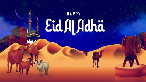 Eid Al Adha celebration opener 4k 
