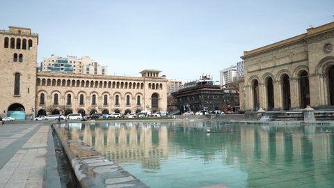YEREVAN, ARMENIA- APRIL15,2022. National Gallery and History Museum in Yerevan.