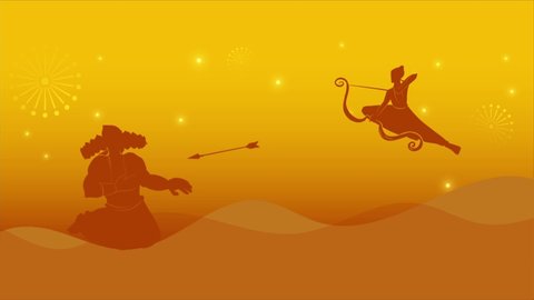 Ram Navami Animated Background HD 