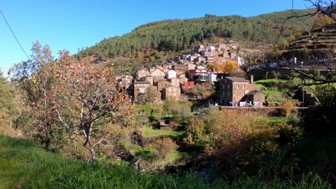 TIMEWARP - The picturesque little schist village of Piodão clings to a steeply terraced mountainside deep within the foothills of the Serra de Açor range in central Portugal.