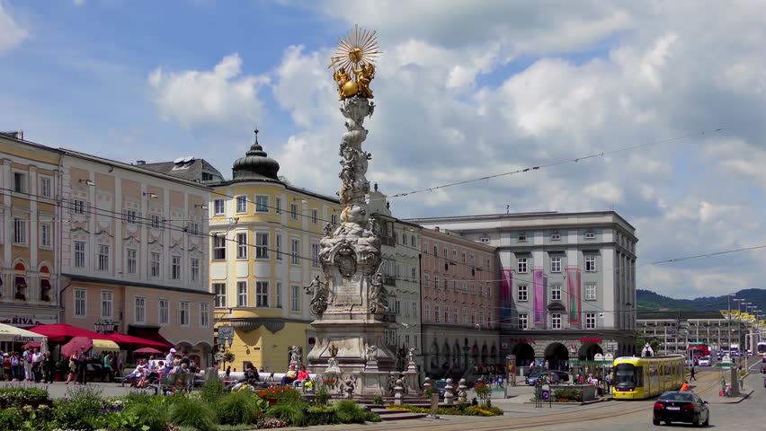Linz, Austria - June 25, Stock Footage Video (100% Royalty-free ...