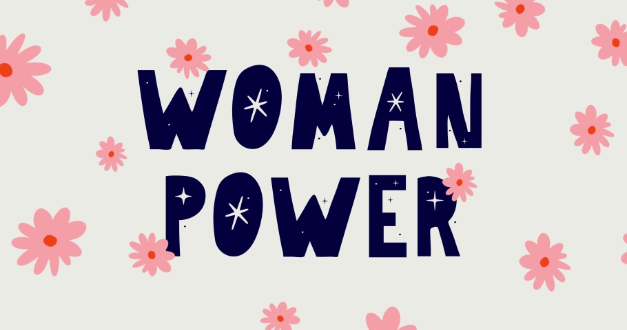 Feminist Slogan Girl Power Image by Shutterstock Tee Women's 
