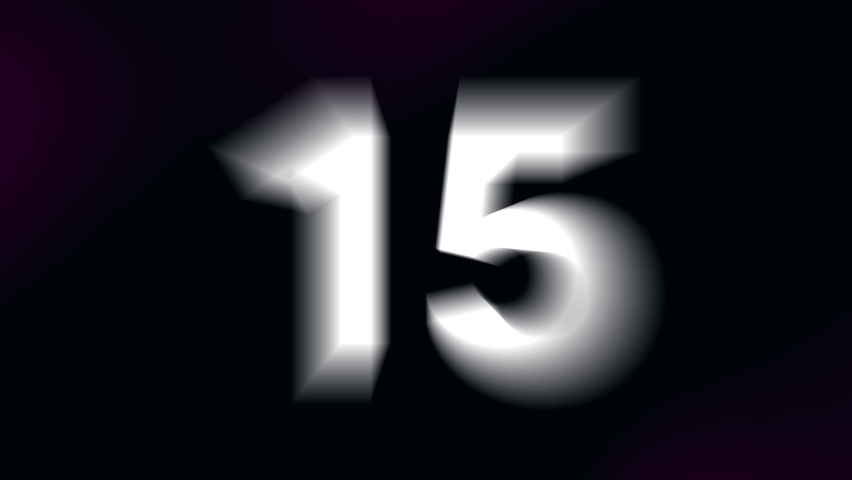 Countdown 60 Seconds Animation V1