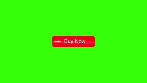 Ecommerce Buttons Animation Stock Video 4K Green Screen Elements. Add to Cart and Buy Now Button Animation