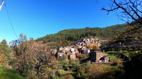 TIMEWARP - The picturesque little schist village of Piodão clings to a steeply terraced mountainside deep within the foothills of the Serra de Açor range in central Portugal.