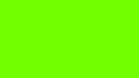 Green background Video Elements banner footage