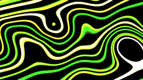 Abstract Background Animation with Curved Lines