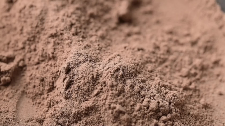 Chocolate protein, cocoa whey powder, chocolate powder	
 | Shutterstock HD Video #1089230681