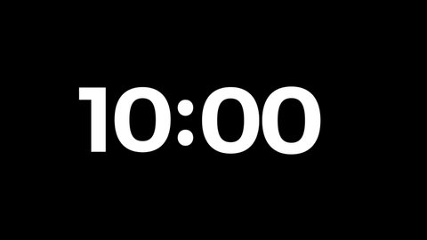 10 Ten Minutes Countdown Video
