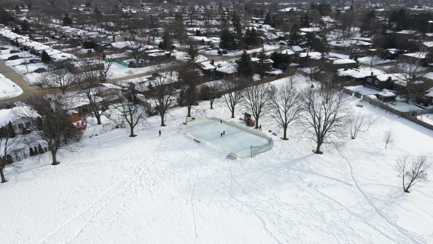 Start of a ice hockey skate era at Walker