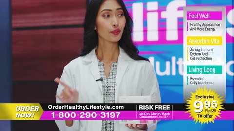 Tv Show Product Infomercial Professional Expert Stock Footage Video