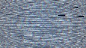 Glitch noise static television VFX. Visual video effects stripes background, tv screen noise glitch. transition effect, intro and logo reveals. TV noise. Retro, vintage 90s style animation. loop 4K