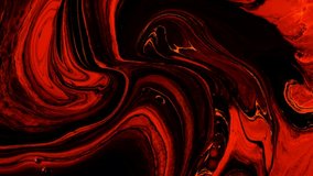 Abstract moving colorful red liquid marble moving background. Beautiful marble liquid wave background. Beautiful liquid art 3D Abstract Design Color marble video. 4K resolution