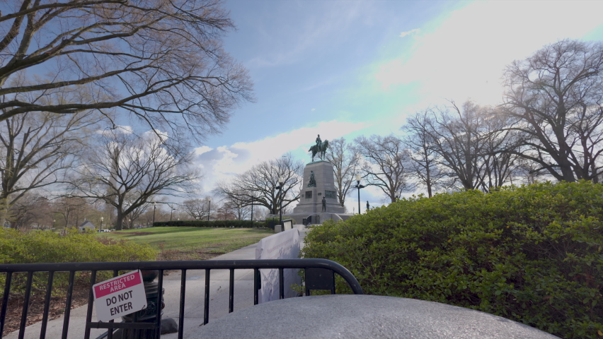The General William Tecumseh Sherman Monument in President