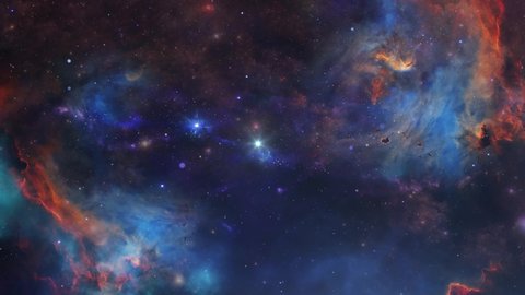 the constellation of Orion , universe 4k