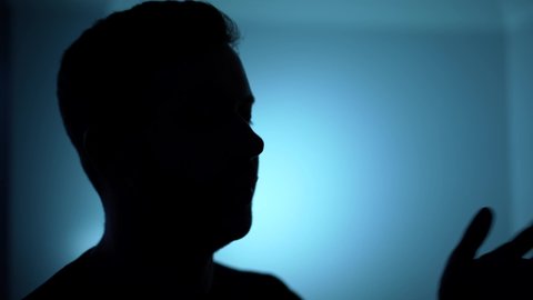 Silhouette interview Stock Video Footage - 4K and HD Video Clips ...