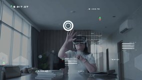 Metaverse business meeting conference finance business stock exchange, crypto, blockchain data analytics report analyzing. business woman working on financial report.  - Powered by Shutterstock - Get 15% off with code: PIKWIZARD15