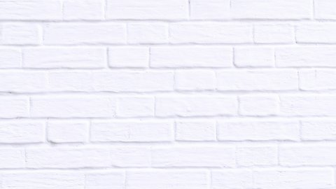  Texture background concept white brick wall background in rural room