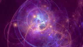 Fractal art loop psychedelic abstract background animation. Rotating colorful bubble shapes. Sci-fi, space, flame, gas, smoke, plasma, psychedelia, trippy, fantasy art.