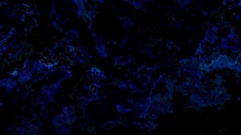 3D rendering abstract blue space animation background. Futuristic space concept. 