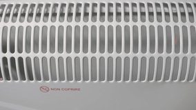 Electric air heater with fan. Close-up shot - Powered by Shutterstock - Get 15% off with code: PIKWIZARD15