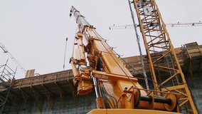Rotation of the crane tower on the basis of the car. - Powered by Shutterstock - Get 15% off with code: PIKWIZARD15