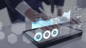 Metaverse business meeting conference finance business stock exchange, crypto, blockchain data analytics report analyzing. business man working on financial report document management system DMS.  - Powered by Shutterstock - Get 15% off with code: PIKWIZARD15