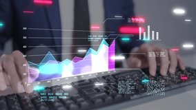 Metaverse business meeting conference finance business stock exchange, crypto, blockchain data analytics report analyzing. business man working on financial report.  - Powered by Shutterstock - Get 15% off with code: PIKWIZARD15