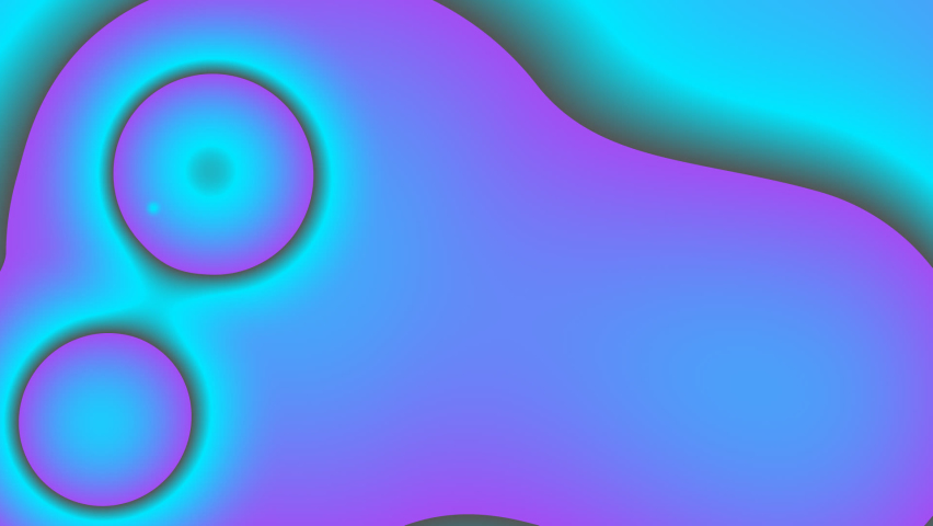 abstract designs shapes animation gradient circles Stock Footage Video ...
