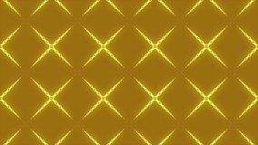 golden pattern background endless loop animation. seamless looping background. shiny Elements, 2d animation, 4k resolution video