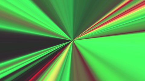 Abstract silky line seamless loop green colorful smooth stripes animation background
