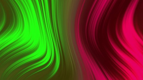 fluid gradient abstract animation moving background, 4k abstract striped line art, satisfying liquid motion graphics, abstract vintage background, green pink and red moving bent curves