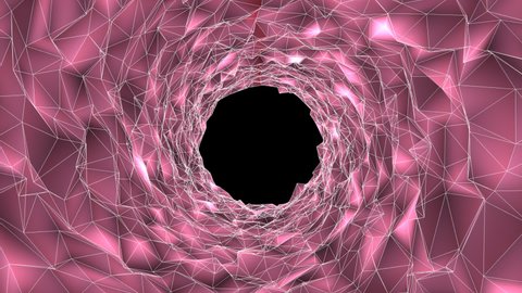 Animated Background with Seamless Tunnel Loop