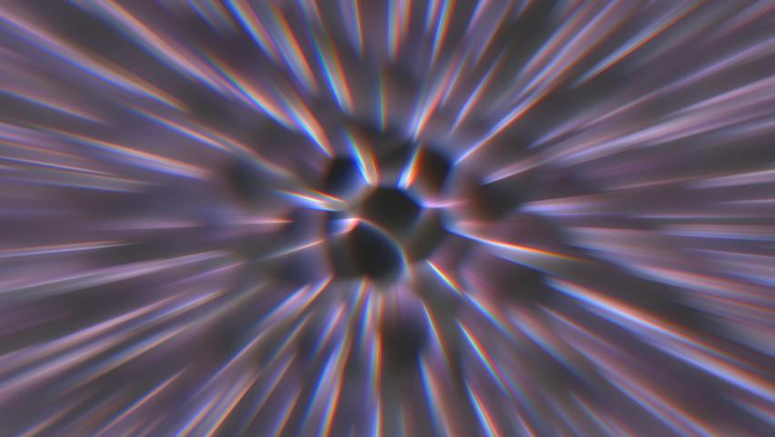 Abstract Warp Speed Nebula Texture Animation Overlay