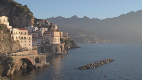 Amalfi coast village of Atrani