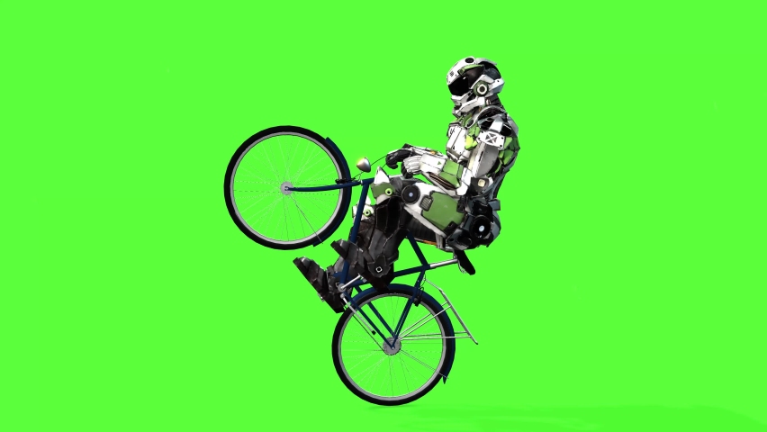 super cool biking 3d animation