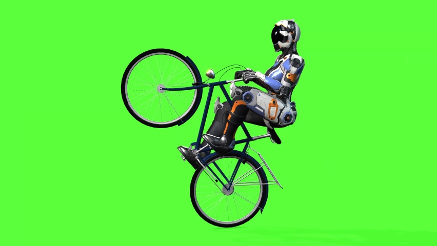 super cool biking 3d animation