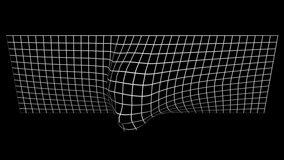 3D animation of a human head with grid texture designed for stage visuals and digital shows. Futuristic wireframe structure, expressive motion, and abstract visual effects in a tech-inspired style. - Powered by Shutterstock - Get 15% off with code: PIKWIZARD15