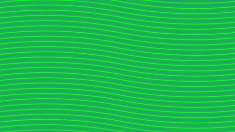green colored Swirl line infinite loop background animation in 4K UHD resolution.