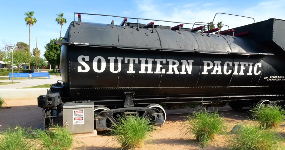 Old Train from Southern Pacific Number 2355. Shot in 4K at 120p and slowed down 60p. Original Footage: 4K, 10-bit, 4:2:2, GH6.