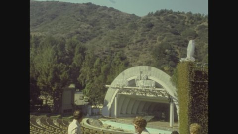 LOS ANGELES, USA CIRCA 1975: Hollywood Bowl in 70's