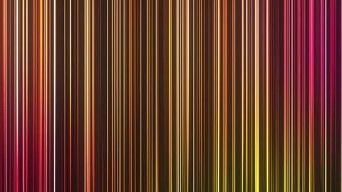 Animated background with moving vertical lines in purple with shining and alternating stripes. Colored stripes alternate with black. High quality FullHD footage