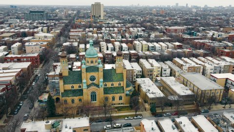 Ukrainian Catholic Eparchy of St. Nicholas of Chicago. Ukrainian Diaspora in Chicago. Village in Chicago