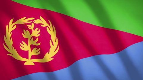 Eritrea Flag 4K Video Resolution