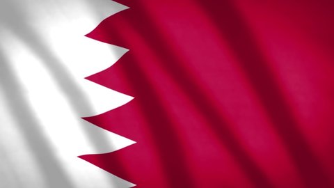 Bahrain Flag 4K Video Resolution