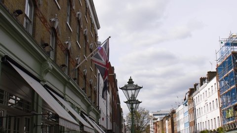 London uk. 04.04.2022. The union flag. 