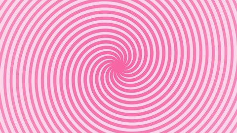 Pink vortex spin around the center of the 4K pink background.