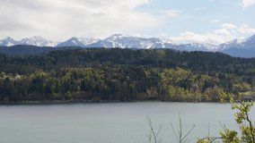 Worthersee Time Lapse in springtime, Austria