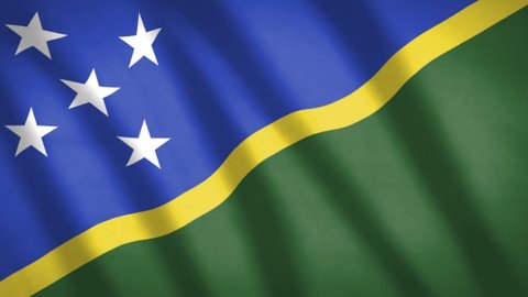 Solomon Islands Flag 4K Video Resolution