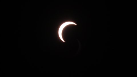 Solar eclipse in Pakistan in June 2020.